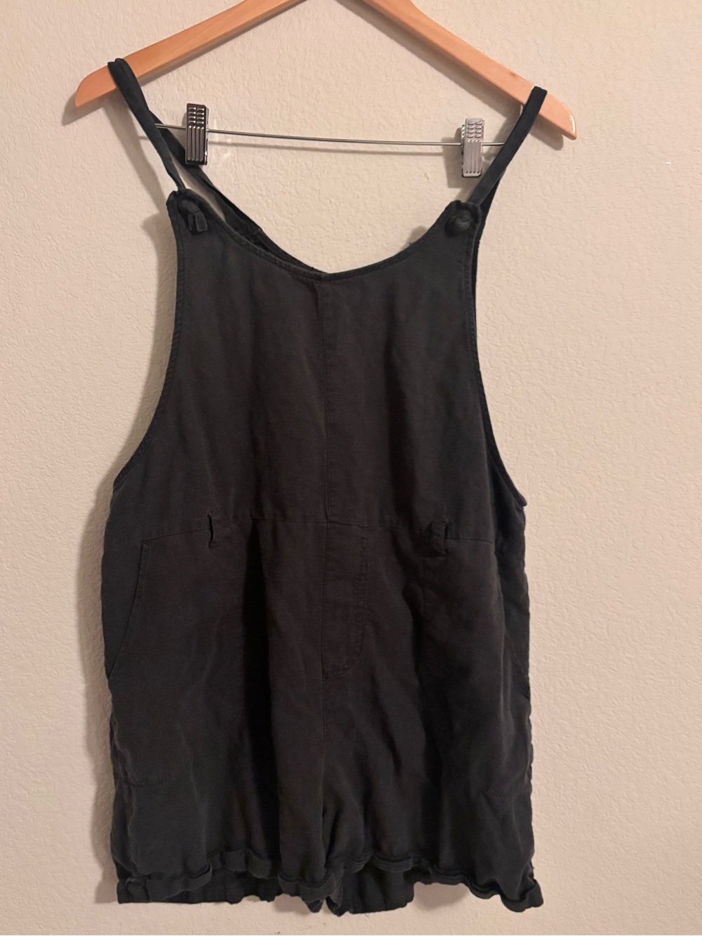Universal Thread Black Sleeveless Tank Romper